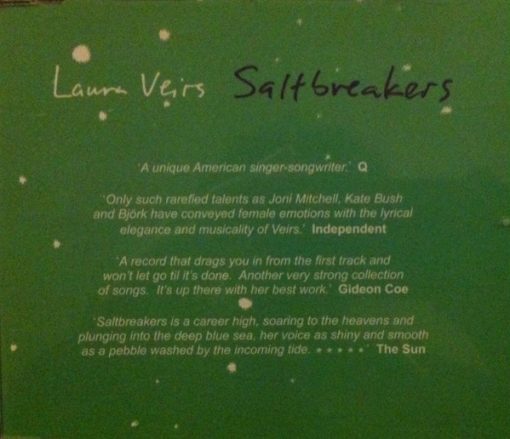 Laura Veirs - Saltbreakers CD M 2007 [Genre] From the private collection of famed record producer Tucker Martine who’s worked with My Morning Jacket, Bill Frisell, The Decemberists, Sufjan Stevens, Modest Mouse to name a few.