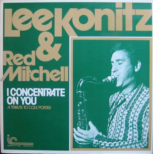 Lee Konitz & Red Mitchell - I Concentrate On You (A  LP M 1976 [Genre] SEALED, top right corner cut