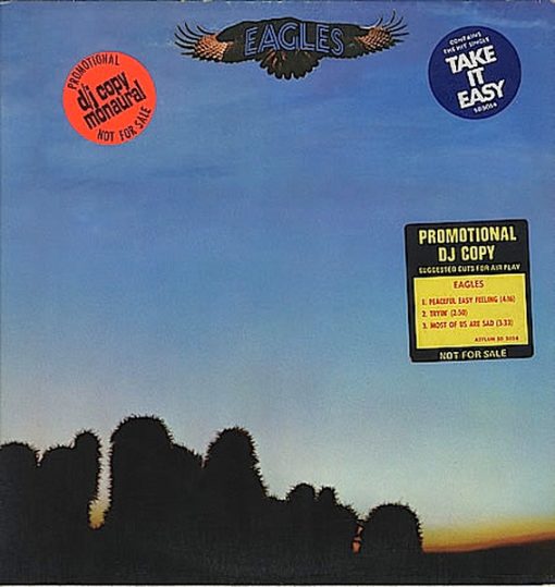 Eagles - Eagles LP NM or M- 1972 [Genre] RARE MONO PROMO WLP Ultrasonic Cleaned HYPE STICKERS Color Flower Inner Sleeve: NM Conservative Grading = Listing uses a stock photo. Request pictures if you'd like to see the actual item. We have been selling all music formats for over 25 years. Email or call with any questions.