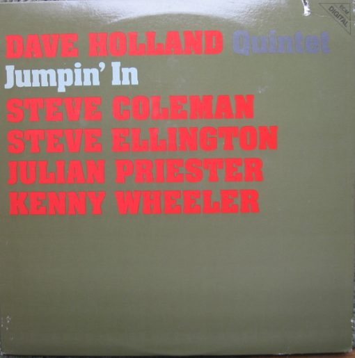 Dave Holland Quintet - Jumpin' In LP M 1984 [Genre] V: MINT C: NM = Conservatively graded and ultrasonically cleaned on a Kirmuss for superior sonics! Listing uses a stock photo. Request pictures if you'd like to see the actual item. We have been selling all music formats for over 25 years. We also sell music gear and equipment and design our own effects pedals. Email or call with any questions.