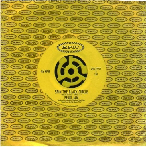 Pearl Jam - Spin The Black Circle CD M 08 Nov 1994 [Genre]