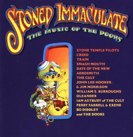 Various - Stoned Immaculate: The M CD M 14 Nov 2000 [Genre] AUTOGRAPHED / SIGNED by RAY MANZAREK of The DOORS in the early 2000's. It's a GOLD Stamp Promo / no holes or cuts.