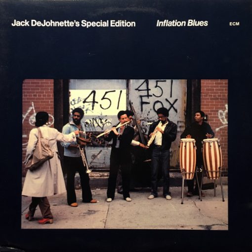 Jack DeJohnette's Special Edition - Inflation Blues LP M 1983 [Genre] V: MINT C: NM = Conservatively graded and ultrasonically cleaned on a Kirmuss for superior sonics! Listing uses a stock photo. Request pictures if you'd like to see the actual item. We have been selling all music formats for over 25 years. We also sell music gear and equipment and design our own effects pedals. Email or call with any questions.