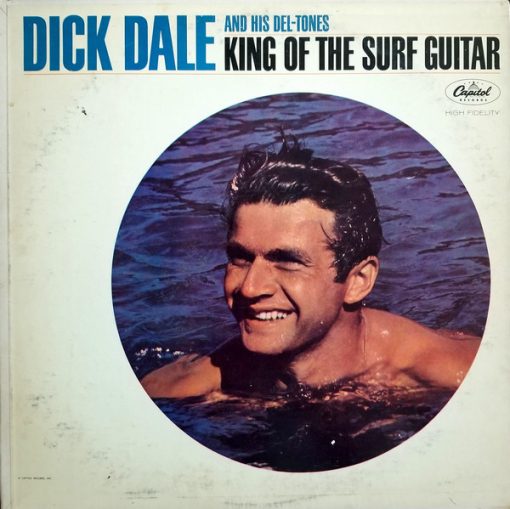 Dick Dale & His Del-Tones - King Of The Surf Guitar LP NM or M- 1963 [Genre] V: NM/EX C: NM/EX = 1st Pressing 1963 MONO = Ultrasonic Cleaned on Kirmuss machine for superior audio and sonics!!!
!!! This listing uses a stock photo. You will receive the exact pressing that the stock photo shows.
We grade conservatively, and have been selling records/cd’s for over 25 years. Please inquire 
if you would like to see pictures of the actual item or have any questions. !!!