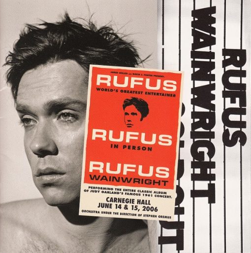 Rufus Wainwright - Rufus Does Judy At Carne 2xCD NM or M- 04 Dec 2007 [Genre] Go to eclsounds.com to view pics and flash sales.