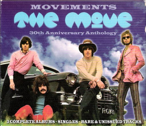 The Move - Movements • 30th Anniv 3xCD M 1998 [Genre] Discs are MINT. Box and Slipcover are NM.