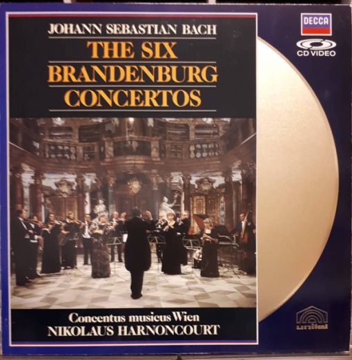 Johann Sebastian Bach, Concentus Music - The Six Brandenburg Conc Laserdisc M 1988 [Genre]