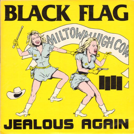 Black Flag - Jealous Again 1980 12" VG+