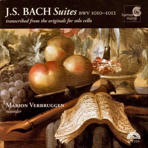 Johann Sebastian Bach - Marion Verbrug - Suites, BWV 1010-1012 CD M 2001 [Genre]