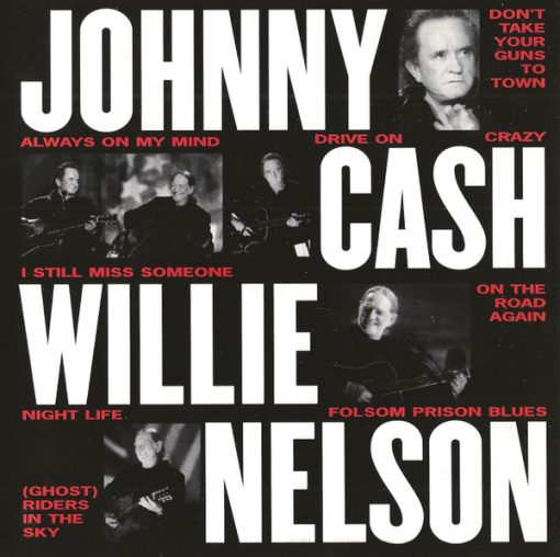 Johnny Cash & Willie Nelson - VH1 Storytellers CD NM or M- 1998 [Genre] From the private collection of famed record producer Tucker Martine who’s worked with My Morning Jacket, Bill Frisell, The Decemberists, Sufjan Stevens, Modest Mouse to name a few.