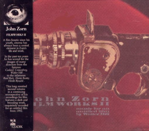 John Zorn - Filmworks II CD M 1996 [Genre] From the private collection of famed record producer Tucker Martine who’s worked with My Morning Jacket, Bill Frisell, The Decemberists, Sufjan Stevens, Modest Mouse to name a few.