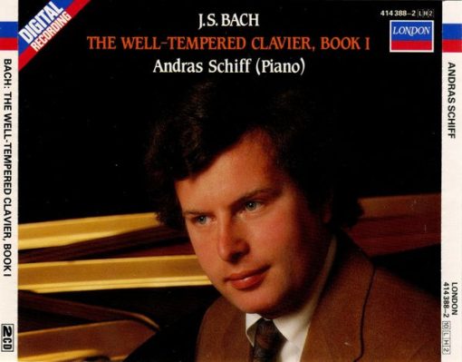 Johann Sebastian Bach, András Schiff - The Well-Tempered Clavie 2xCD M 1987 [Genre]