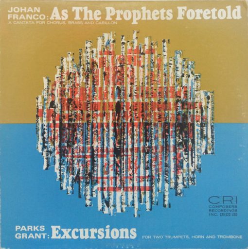 Parks Grant, Johan Franco - As The Prophets Foretold LP NM or M-  [Genre] Ultrasonic Cleaned for superior sonics. see pics at eclsounds.com