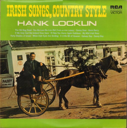 Hank Locklin - Irish Songs, Country Sty LP NM or M- 1972 [Genre] IN SHRINK with RCA og sleeve NM all around! Ultrasonic Cleaned on Kirmuss Machine for superior audio and sonics! =From the private collection of famed record producer Tucker Martine who’s worked with My Morning Jacket, Bill Frisell, The Decemberists, Sufjan Stevens, Modest Mouse to name a few.