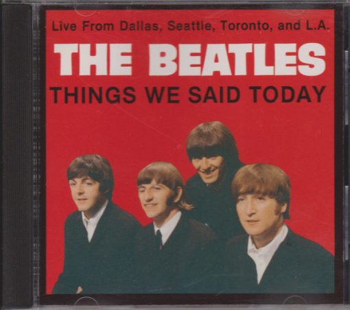 The Beatles - Things We Said Today CD M 1993 [Genre] Disc is MINT and UNTOUCHED  / Has a PROMO cut in case that doesn't affect the booklet