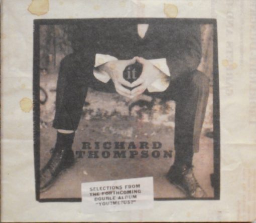 Richard Thompson - It CD M 1996 [Genre] Tucker Martine Collection (My Morning Jacket, Modest Mouse, Decemberists, Sufjan Stevens, Bill Frisell). Eclectic Sounds is proud to present the private collection of famed record producer Tucker Martine. This listing uses a stock photo. You will receive the exact pressing that the stock photo shows. Please inquire if you would like to see pictures of the actual item or have any questions.