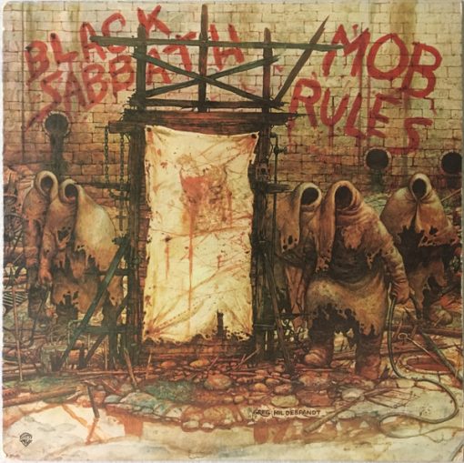 Black Sabbath - Mob Rules LP VG+ 04 Nov 1981 [Genre] Vinyl is EX with one mark. Closer to NM. Conservative EX. Cover is NM. Conservatively graded and ultrasonically cleaned on a Kirmuss for superior sonics! Listing uses a stock photo. Request pictures if you'd like to see the actual item. We have been selling all music formats for over 25 years. We also sell music gear and equipment and design our own effects pedals. Email or call with any questions.