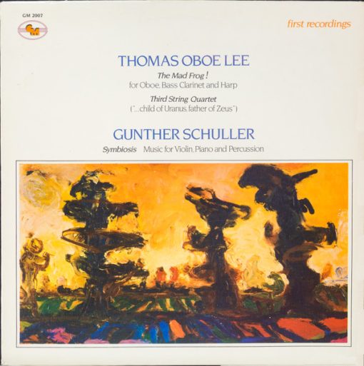 Thomas Oboe Lee / Gunther Schuller / C - The Mad Frog! / Third St LP M 1985 [Genre] Appears UNPLAYED & UNTOUCHED V: MINT C: NM/M = All records are Ultrasonic Cleaned on a KLAudio machine for improved audio fidelity and sonics! Go to eclsounds.com to view pics and flash sales.