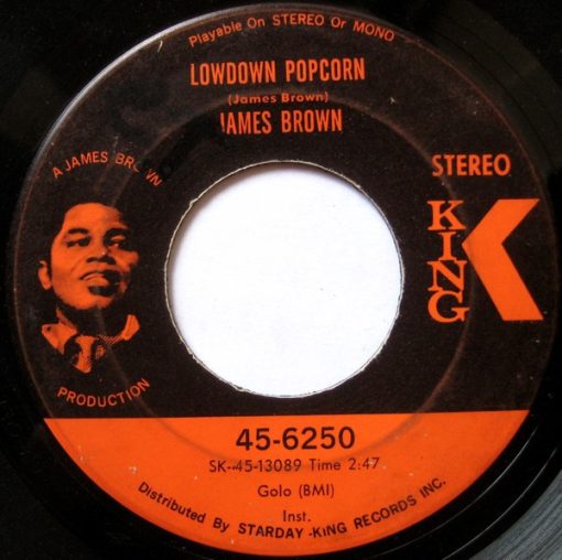 James Brown - Lowdown Popcorn 7" NM or M- 1969 [Genre]