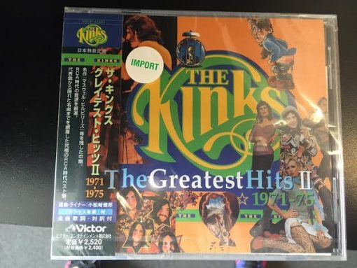 The Kinks - The Greatest Hits II 197 CD M 21 Sep 2001 [Genre] Disc is MINT and UNTOUCHED w/ OBI strip /