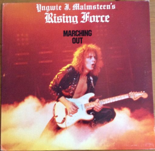 Yngwie J. Malmsteen's Rising Force - Marching Out LP NM or M- 1985 [Genre] Lyric Sleeve: NM = Ultrasonic Cleaned on Kirmuss machine for superior audio and sonics! !!! This listing uses a stock photo. You will receive the exact pressing that the stock photo shows. We grade conservatively, and have been selling records/cd’s for over 25 years. Please inquire  if you would like to see pictures of the actual item or have any questions. !!!