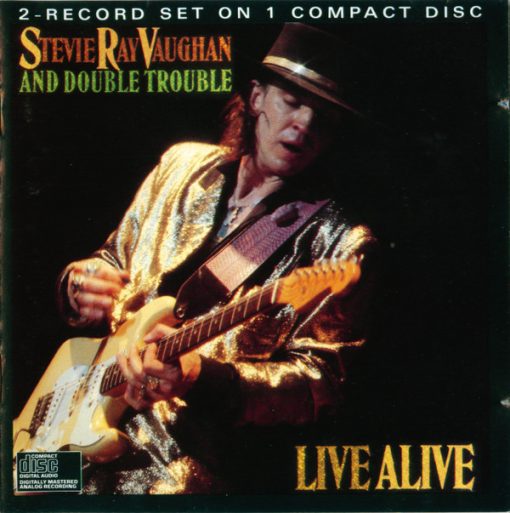 Stevie Ray Vaughan & Double Trouble - Live Alive CD M 1989 [Genre]