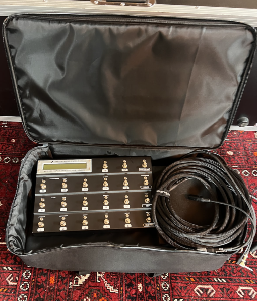 Fractal Audio MFC-101 Mark II MIDI Foot Controller w/ EXTRAS = CUSTOM CABLEING / CASE = Owned Hershel Yatovitz Chris Isaak Collection