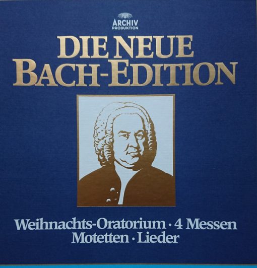 Johann Sebastian Bach - Die neue Bach-Edition - Weihnachts-Oratorium - 4 Messen - Motetten - L 10xLP M NM or M-  Archiv Produktion, Die Neue Bach-Edition Classical Baroque, Choral, Oratorio V: All 10 LP's are UNPLAYED & UNTOUCHED MINT / C: NM / Booklet: NM /  / Ultrasonic Cleaned on Kirmuss machine for superior audio and sonics!