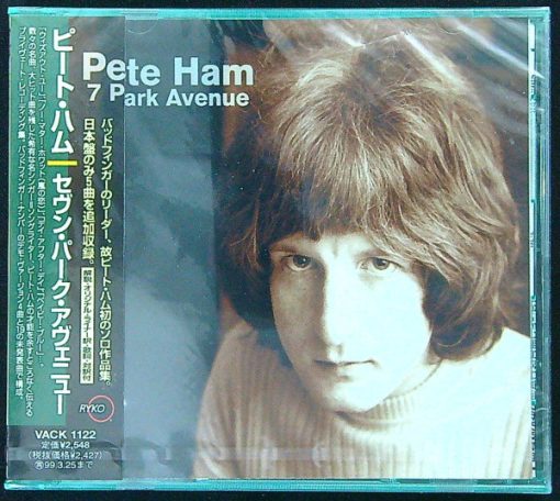 Pete Ham - 7 Park Avenue CD M 26 Mar 1997 [Genre] Has OBI / Japan Press / Rykodisc VACK-1163  !!! This listing uses a stock photo. You will receive the exact pressing that the stock photo shows. We grade conservatively, and have been selling records/cd’s for over 25 years. Please inquire if you would like to see pictures of the actual item or have any questions. !!!