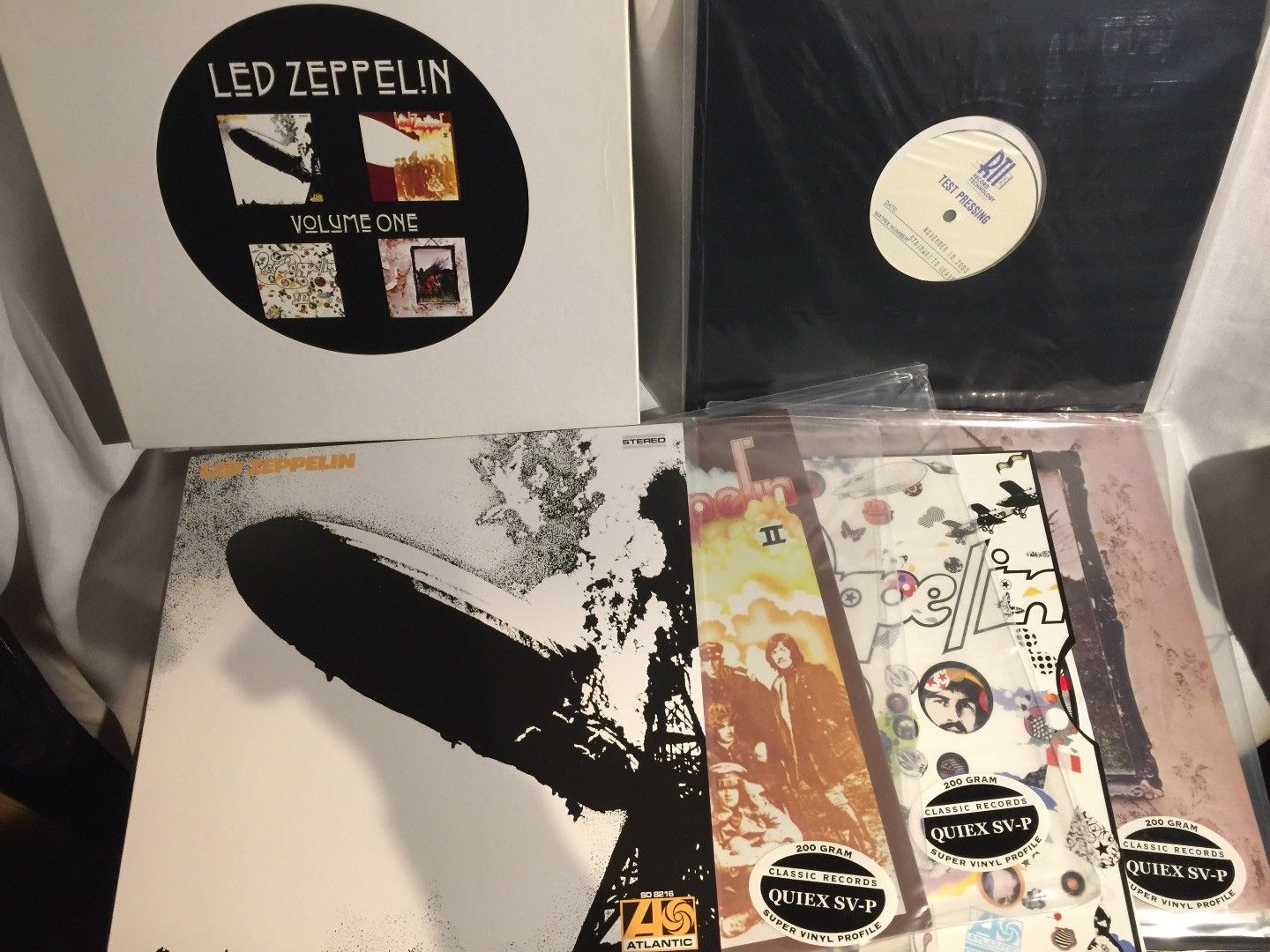 Led Zeppelin I, II, III, IV, Volume One 4 LP 200G Audiophile Press Classic Box Set - Eclectic Sounds