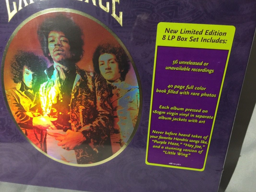 The Jimi Hendrix Experience 8 Lp Box Set Sealed Mint 180g Velvet Ltd Ed 2000 Rare Tracks 