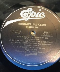 Michael Jackson Thriller LP EX/NM 1st Pressing 1982 No MJ Producer credit