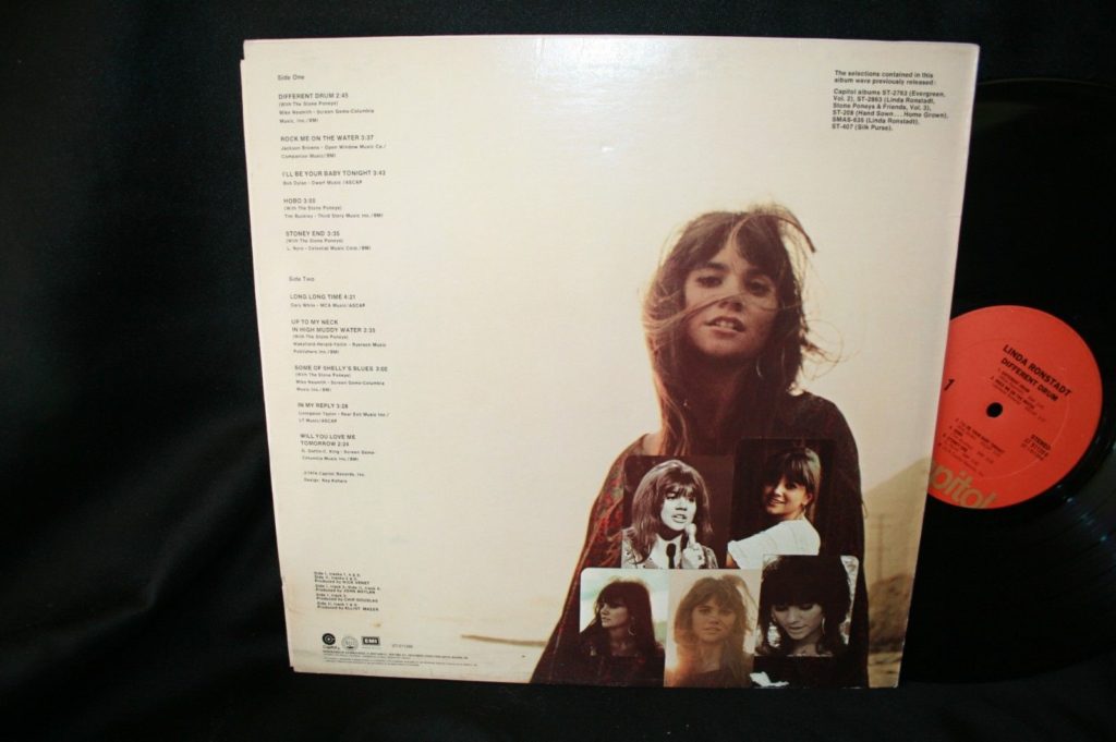 LINDA RONSTADT Different Drum LP 1974 1st PRESS 1A Matrix Dylan Browne ...